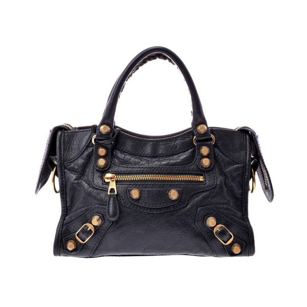 Balenciaga Giant City grey leather bag strap